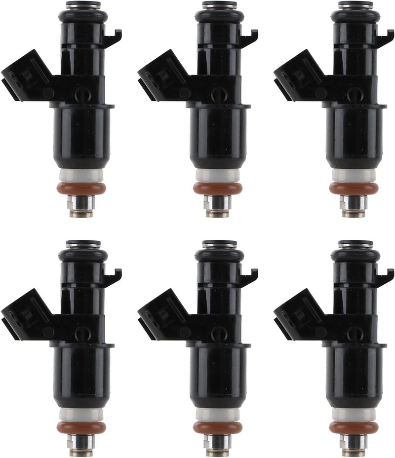 Readair Fuel Injectors 8 Holes Engine Nozzles for TL MDX Honda Accord Odyssey Pilot Ridgeline 16450 RCA A01, 16450RCAA01, FJ485, 6Pcs - Image 1
